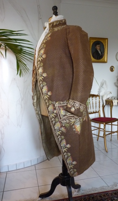 19 antique formal coat 1780