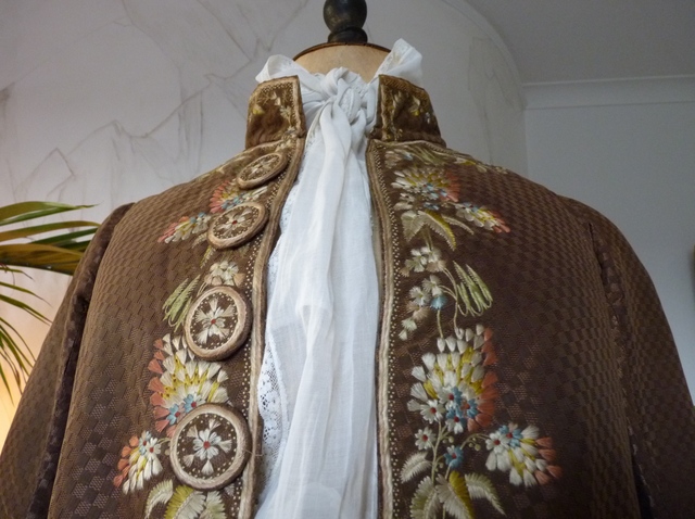 4 antique formal coat 1780