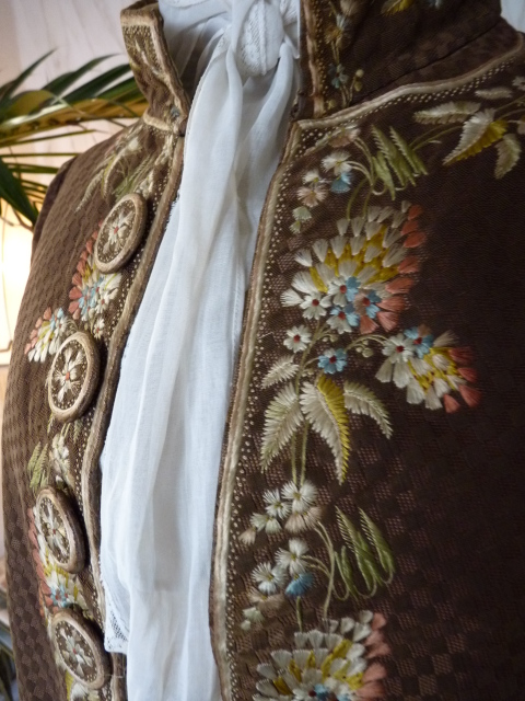 8 antique formal coat 1780