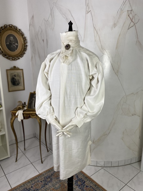 2 antique rococo mens shirt 1790