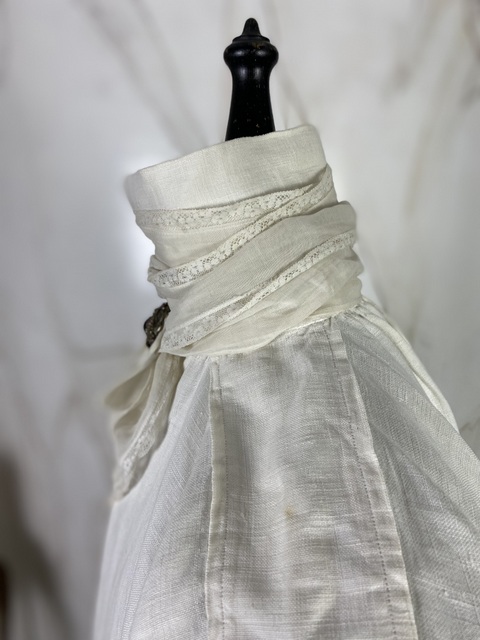 7 antique rococo mens shirt 1790