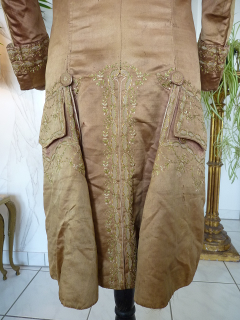 27 antique formal coat 1790