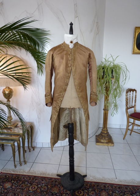 antique formal coat 1790