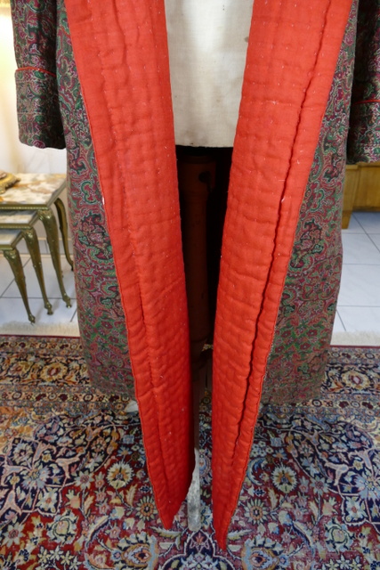 29 antique Mens dressing coat 1865