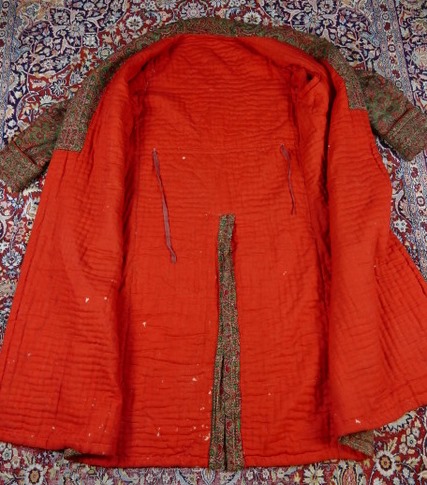 40 antique Mens dressing coat 1865