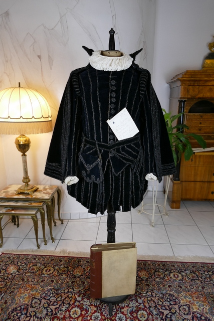 114 antique Devonshire costume 1897