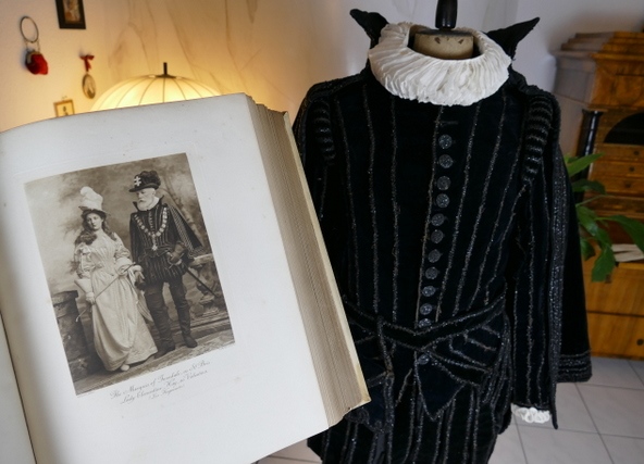 118 antique Devonshire costume 1897