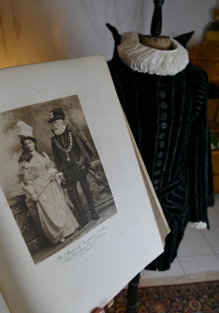 119 antique Devonshire costume 1897