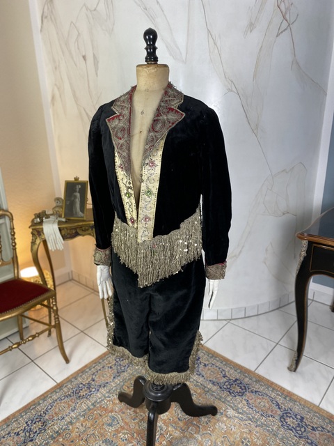 2 antique fancy dress costume 1906