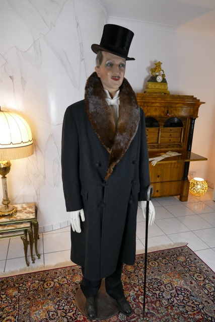 10 antique mens coat Herman Hoffmann 1925