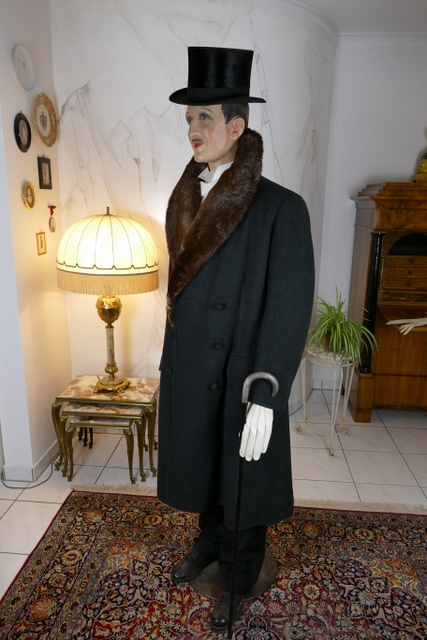 12 antique mens coat Herman Hoffmann 1925