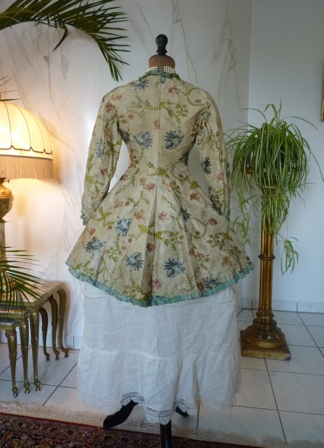 antique jacket 1750, antique coat 1760, antike Jacke 1750, antiker Mantel 1760, Kleid 18. Jahrhundert