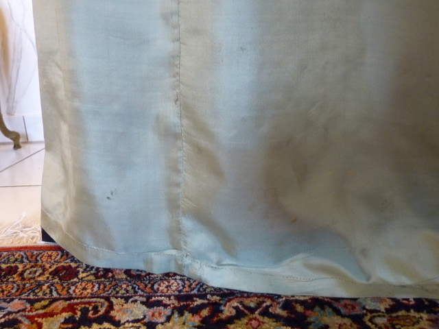 22 antique silk dress 1800