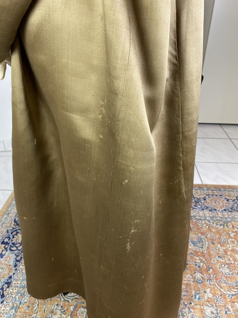 9 antique empire silk dress 1805