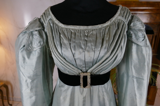 1 antique regency dress 1818