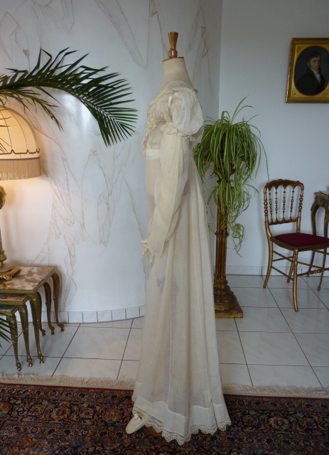 13 antikes regency Kleid 1815