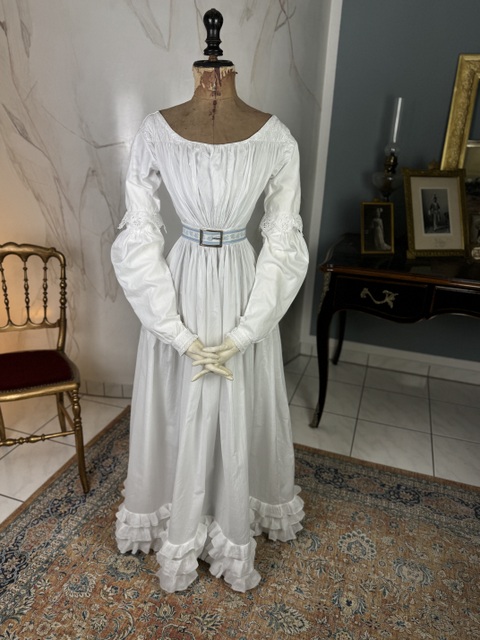 2 antikes Biedermeier Kleid 1824