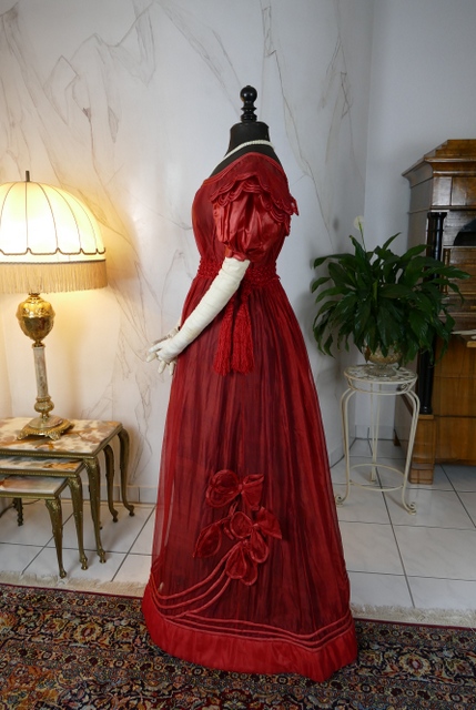 21 antique gauze dress 1828