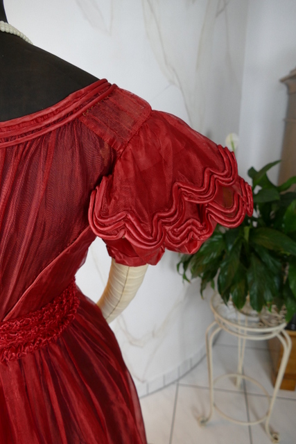 28 antique gauze dress 1828