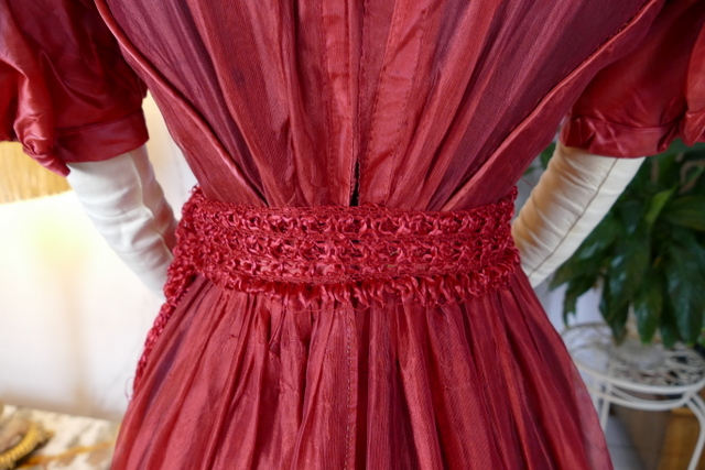 30 antique gauze dress 1828