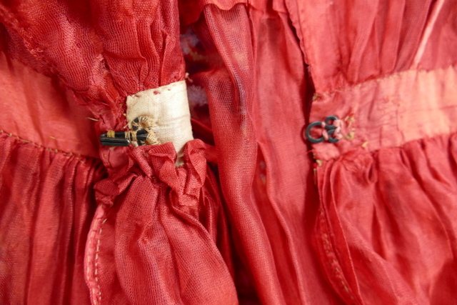 39 antique gauze dress 1828