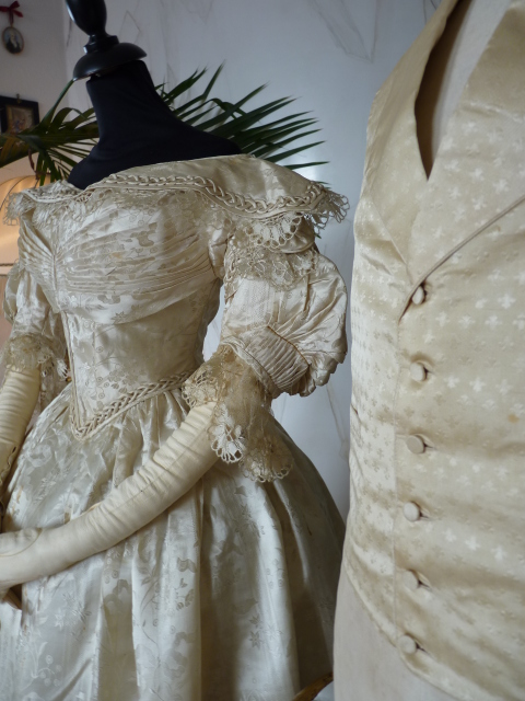 6 antique wedding ensemble 1835