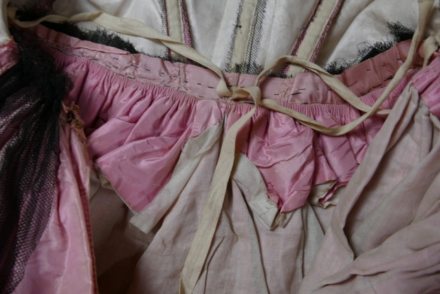 37 antique crinoline ball gown 1855