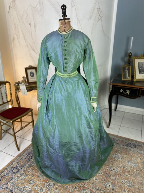 2 antique victorian dress 1860s