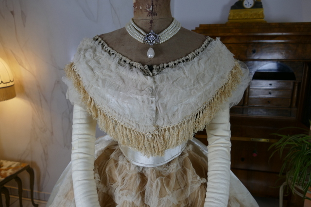 1 antique ball gown 1864