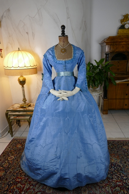 2 antique ball gown 1864