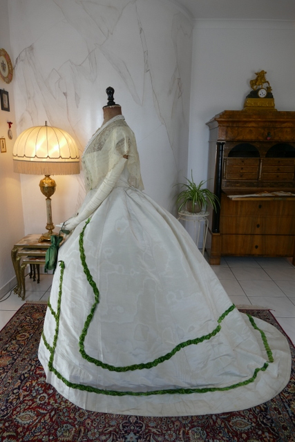 11 antique ball gown 1865