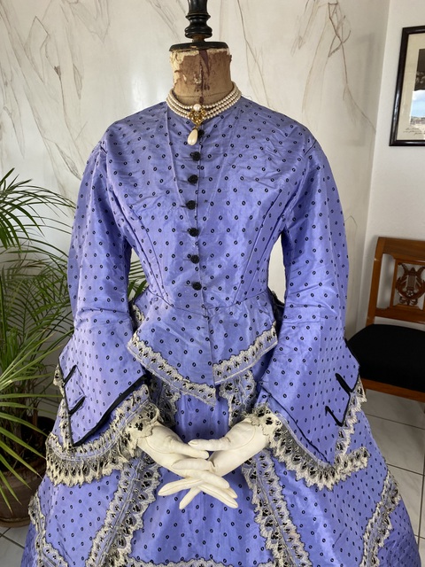 1 antique victorian dress 1866