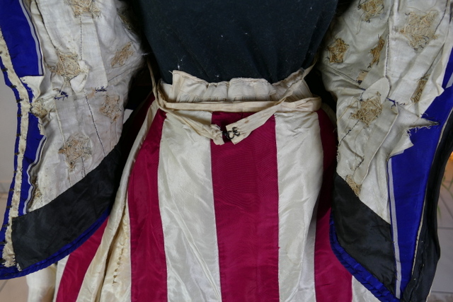 36 antique independence day ball gown 1866