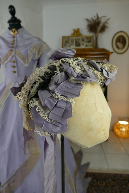 7 antique reception gown 1866