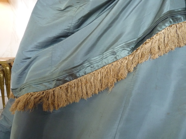 13 antique reception gown 1865