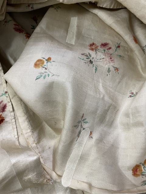 201 antique boudoir gown 1870