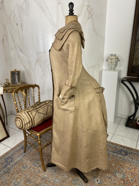 10a antique travel coat 1878