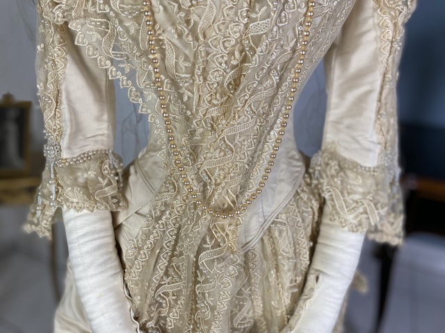 5 antique wedding dress 1878