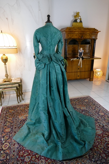21 antique princess Bustle dress 1878