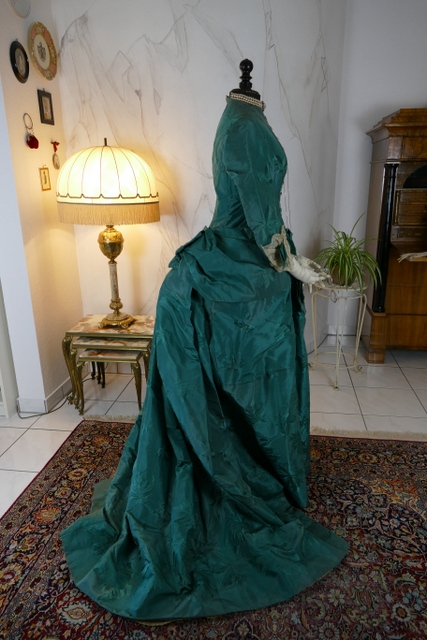 27 antique princess Bustle dress 1878