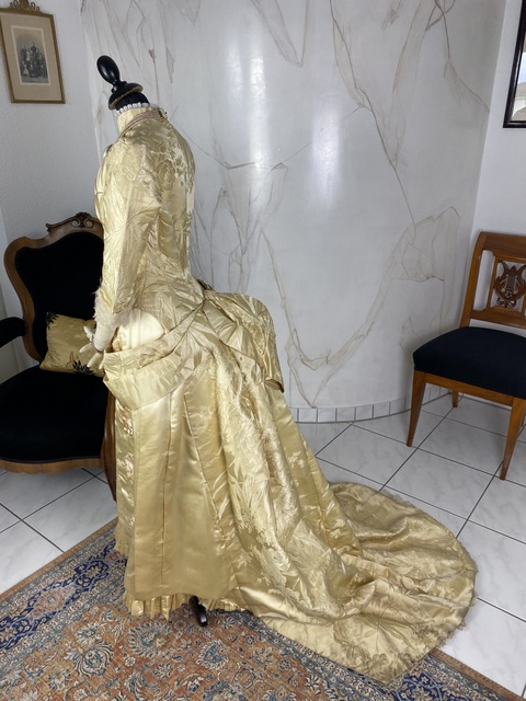 14 antique wedding dress 1879