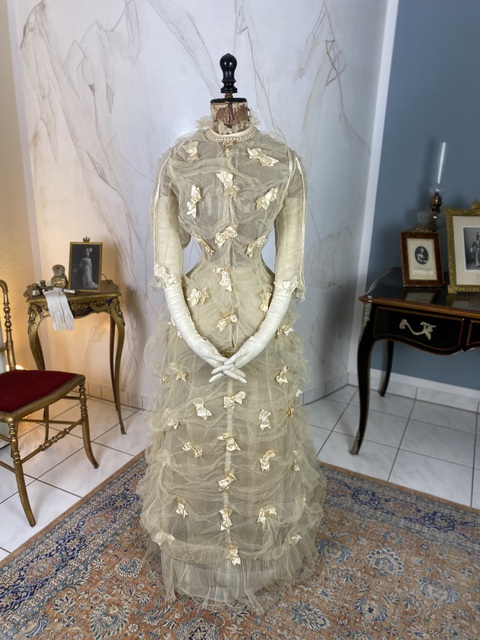 2 antique wedding dress 1879