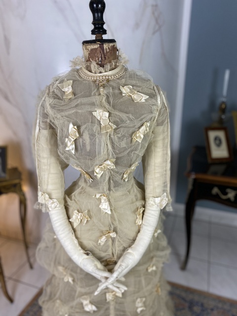 3 antique wedding dress 1879