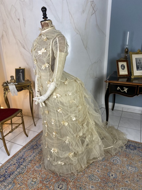 antique wedding dress 1879