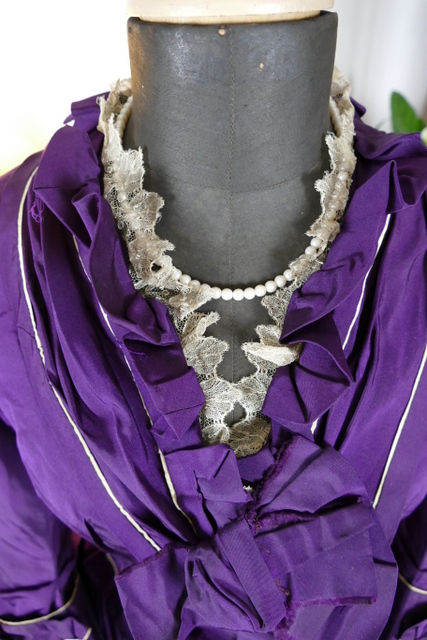 16 antique bustle dress 1874