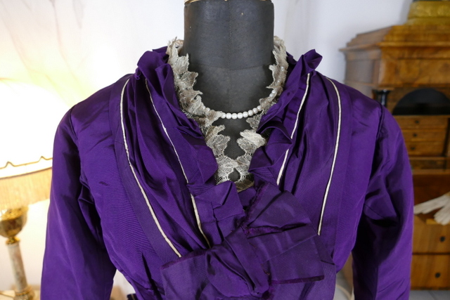 1 antique bustle dress 1874
