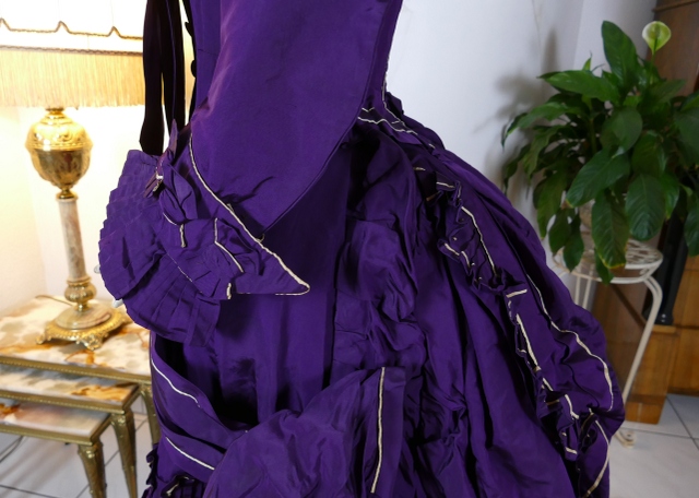 20 antique bustle dress 1874