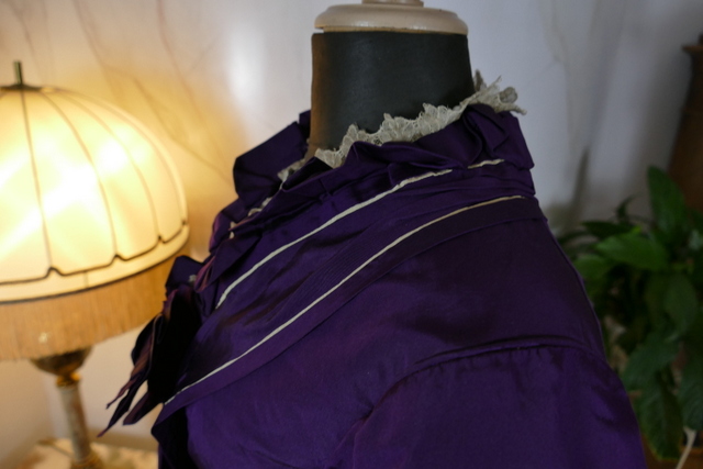 25 antique bustle dress 1874