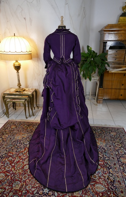 28 antique bustle dress 1874