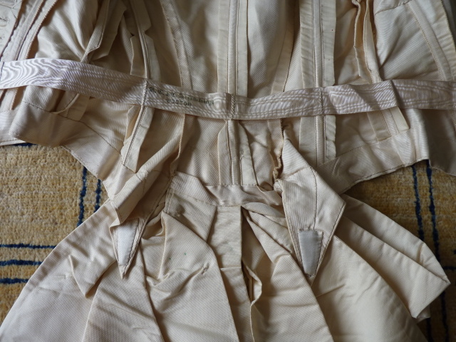 87 antique bridal gown 1874